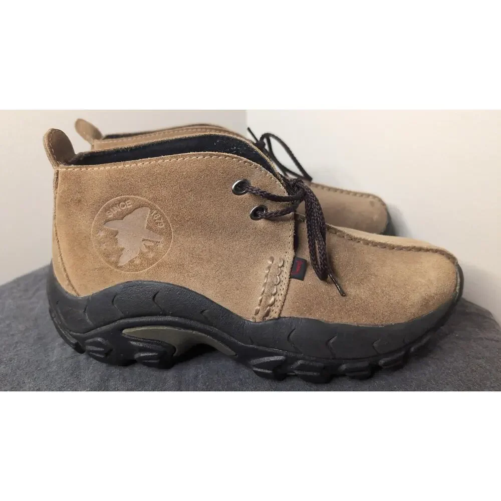 Justin Suede Hiking Chukka Shoes Womens 7.5 Gorpcore Outdoor